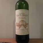 Chateau Haut Milon Pauillac 2009