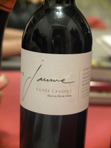 Mas Jaume                       Cuvée Candice           Côtes-du-roussillon-villages 2010